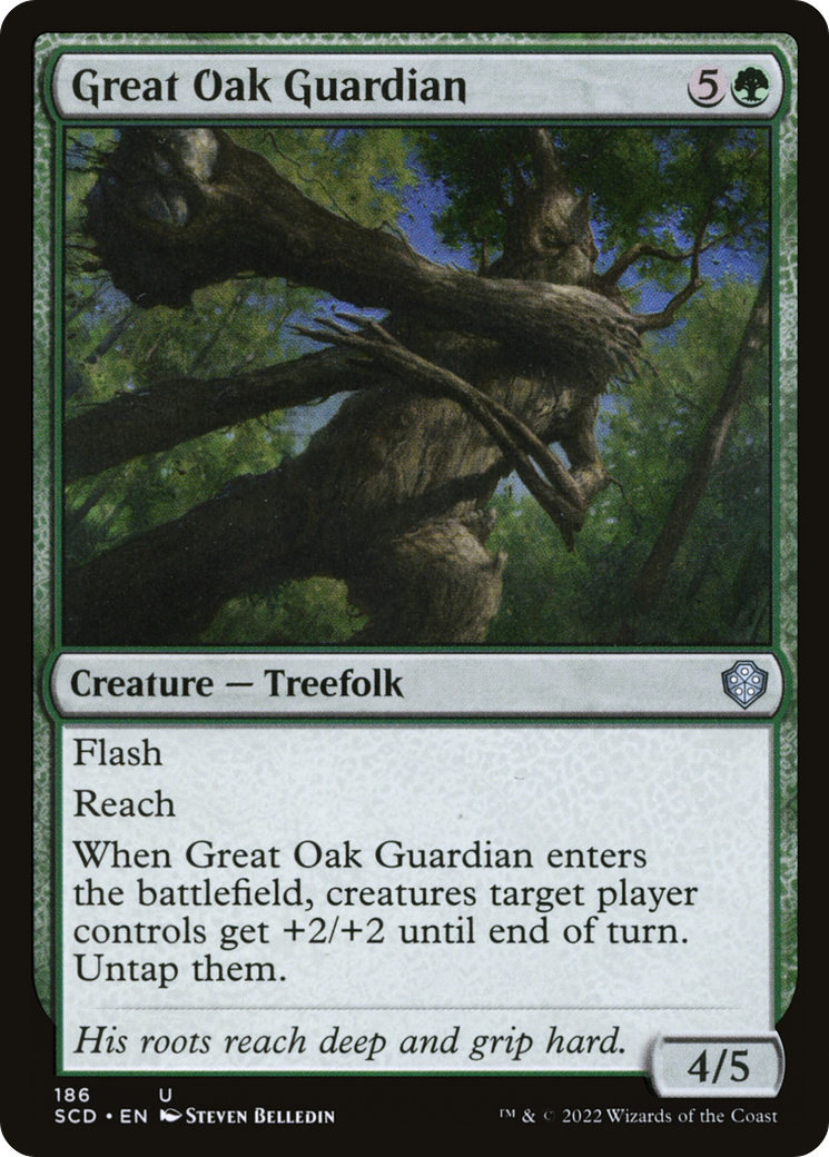 Great Oak Guardian [Starter Commander Decks] | Card Citadel