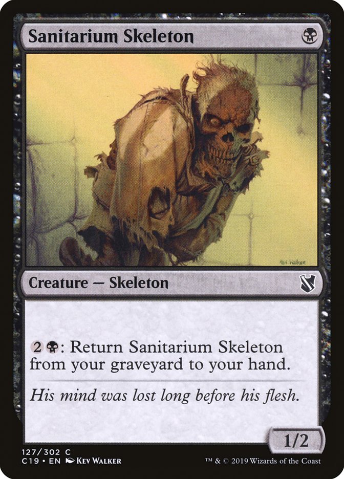 Sanitarium Skeleton [Commander 2019] | Card Citadel