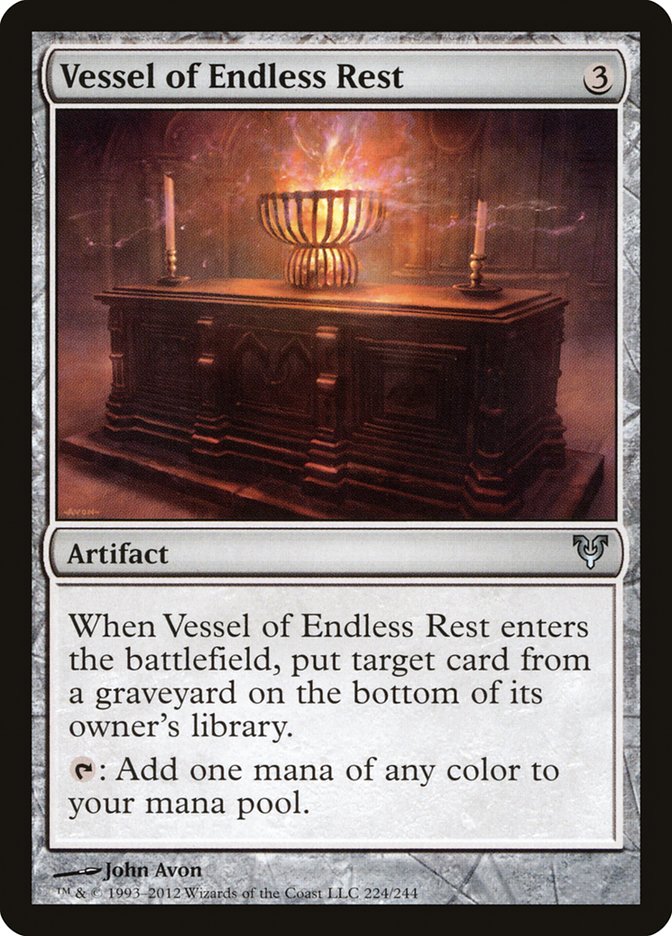 Vessel of Endless Rest [Avacyn Restored] | Card Citadel