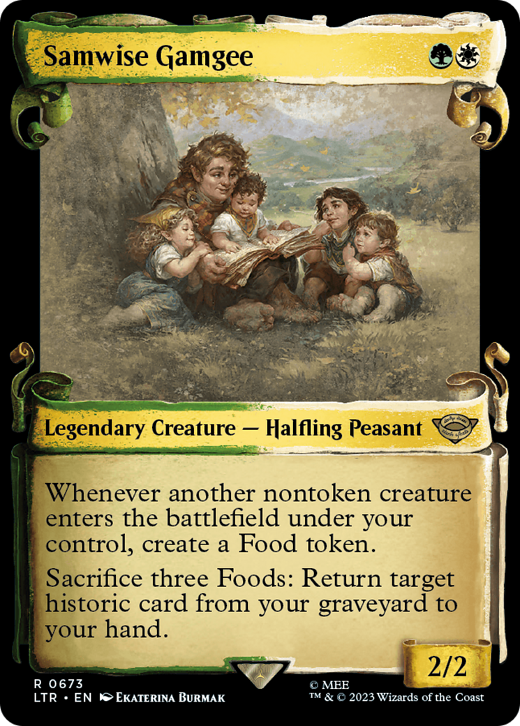 Samwise Gamgee [The Lord of the Rings: Tales of Middle-Earth Showcase Scrolls] | Card Citadel