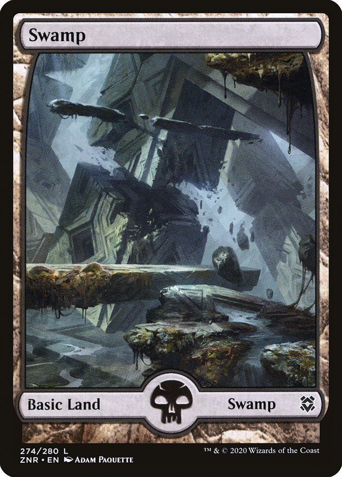 Swamp (274) [Zendikar Rising] | Card Citadel