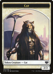 Angel // Cat Double-sided Token [Commander 2014 Tokens] | Card Citadel