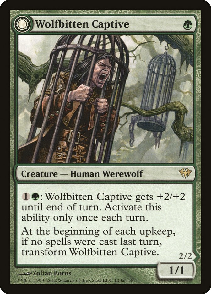 Wolfbitten Captive // Krallenhorde Killer [Dark Ascension] | Card Citadel