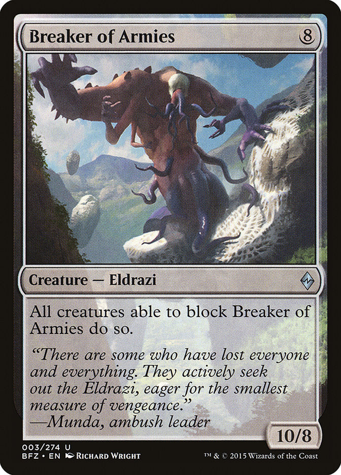 Breaker of Armies [Battle for Zendikar] | Card Citadel