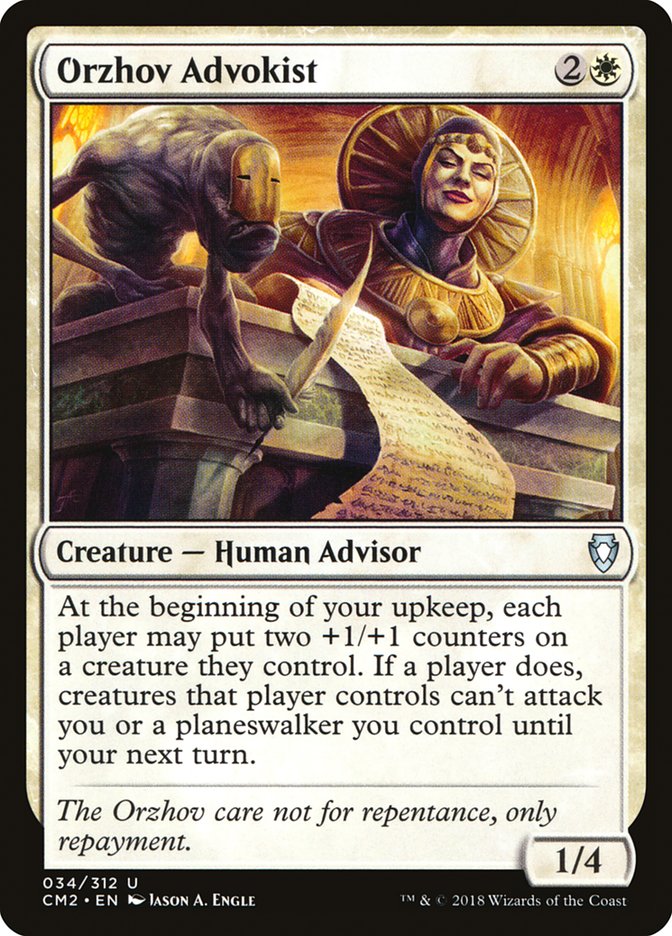 Orzhov Advokist [Commander Anthology Volume II] | Card Citadel