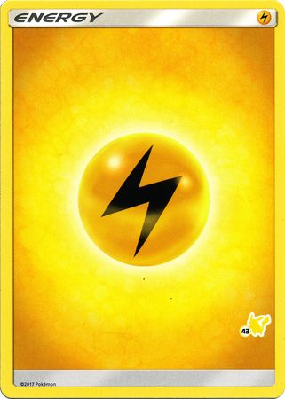 Lightning Energy (Pikachu Stamp #43) [Battle Academy 2020] | Card Citadel