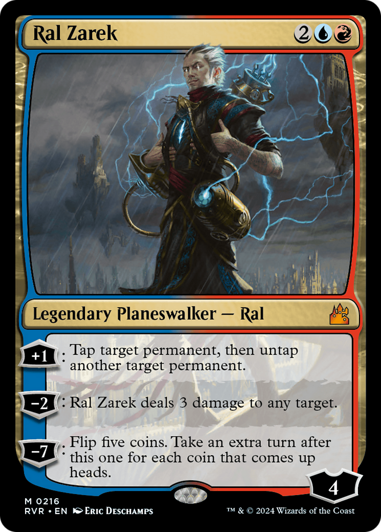 Ral Zarek [Ravnica Remastered] | Card Citadel