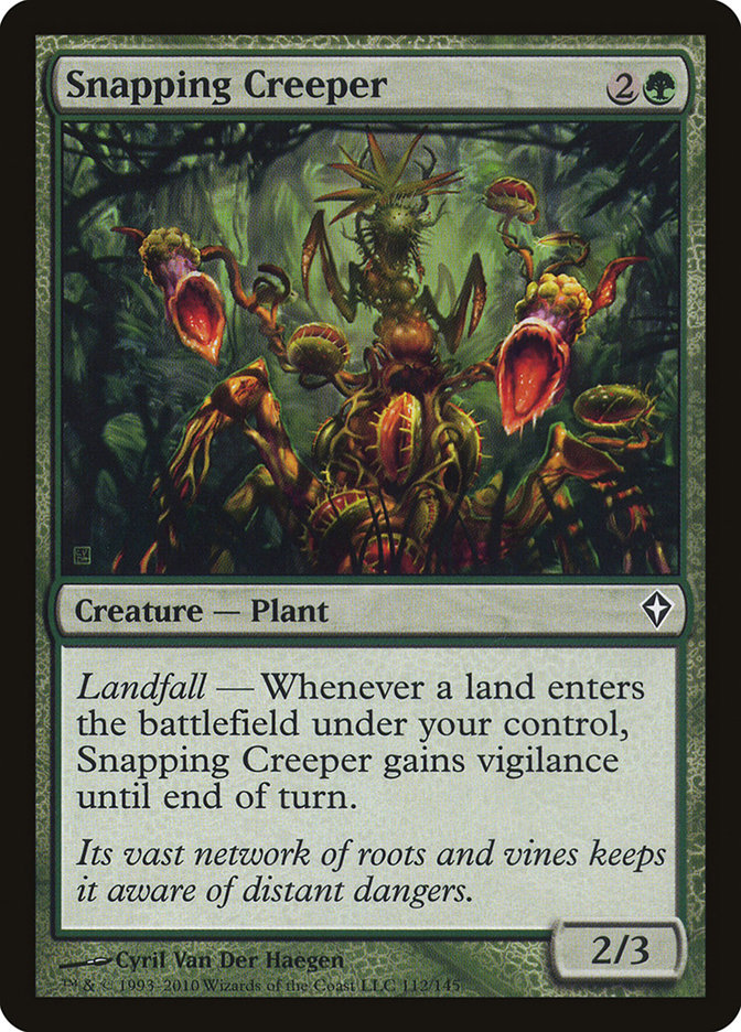 Snapping Creeper [Worldwake] | Card Citadel