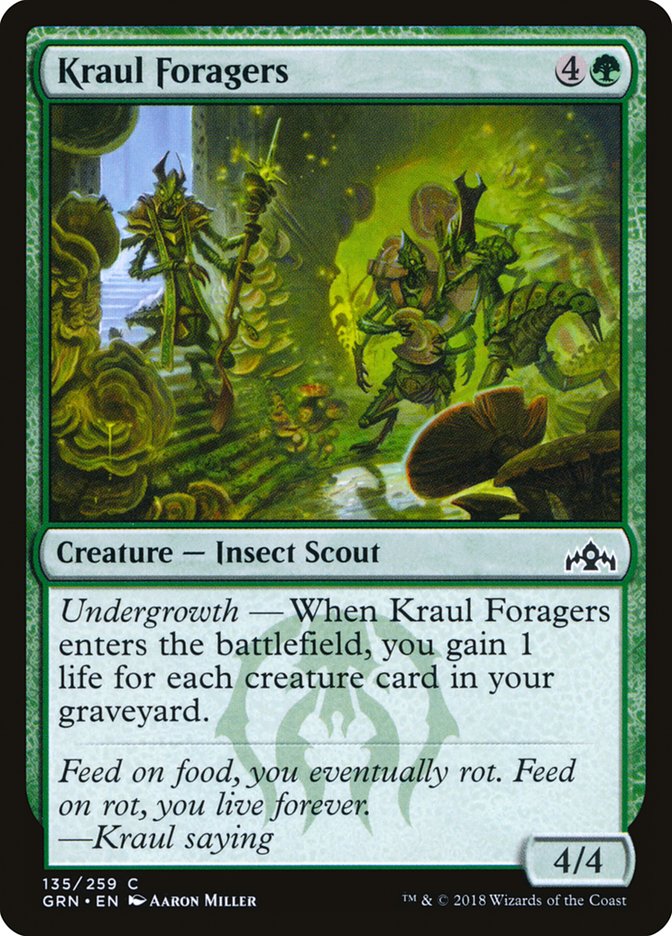 Kraul Foragers [Guilds of Ravnica] | Card Citadel