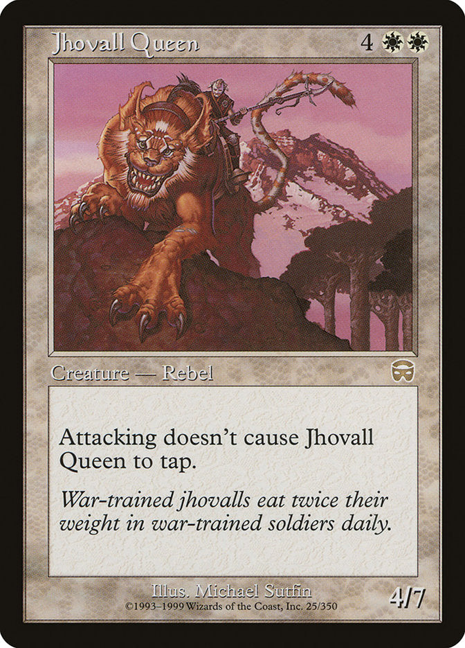 Jhovall Queen [Mercadian Masques] | Card Citadel