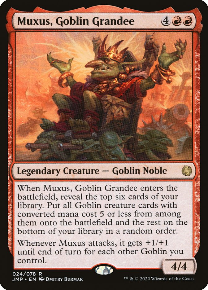 Muxus, Goblin Grandee [Jumpstart] | Card Citadel