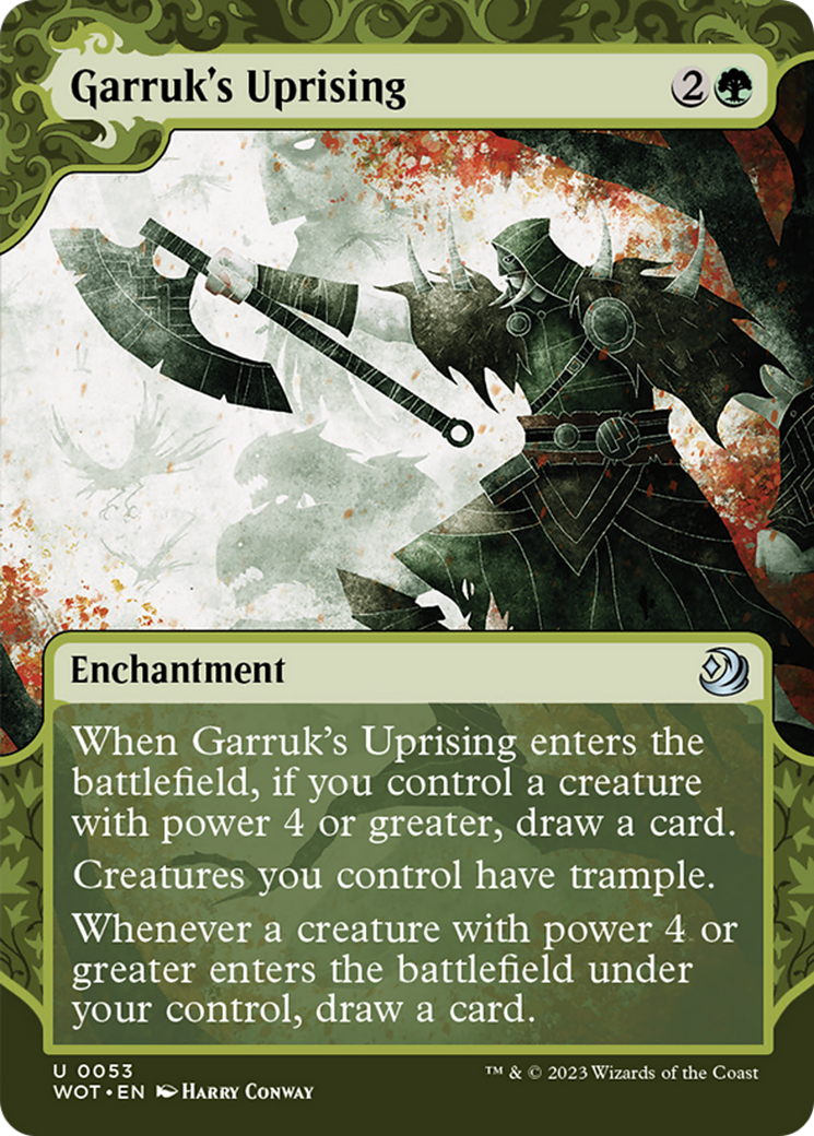 Garruk's Uprising [Wilds of Eldraine: Enchanting Tales] | Card Citadel