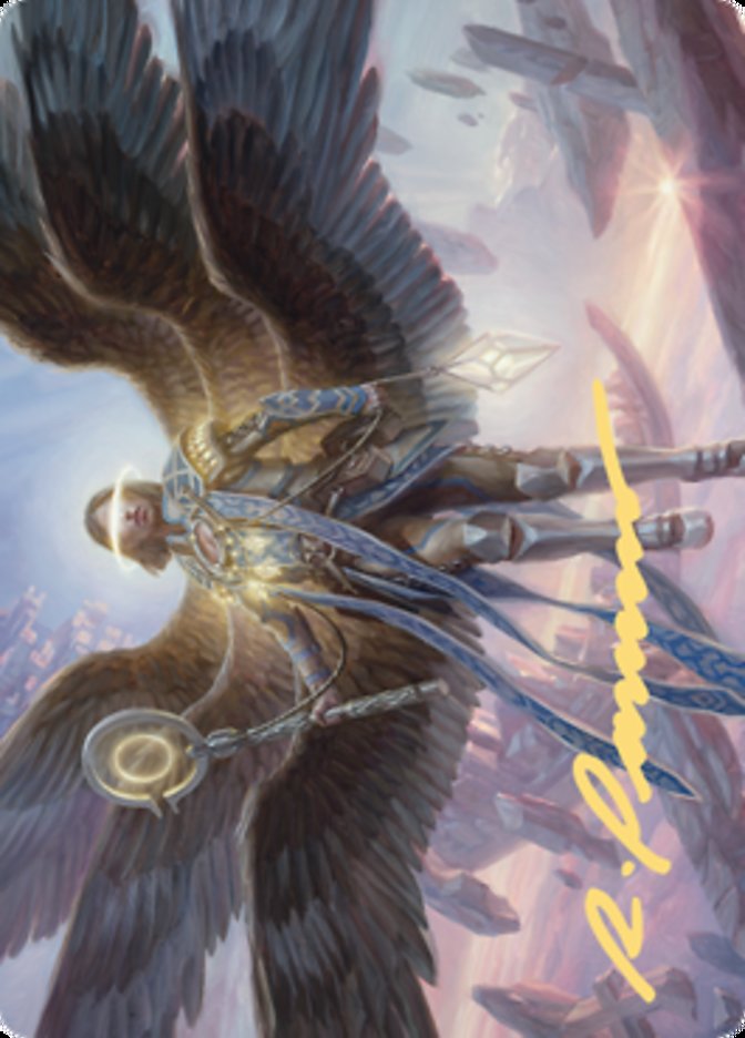 Angel of Destiny Art Card (Gold-Stamped Signature) [Zendikar Rising Art Series] | Card Citadel