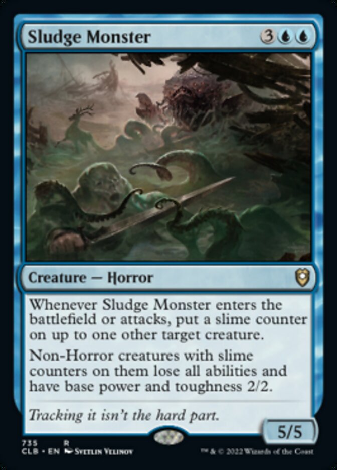 Sludge Monster [Commander Legends: Battle for Baldur's Gate] | Card Citadel