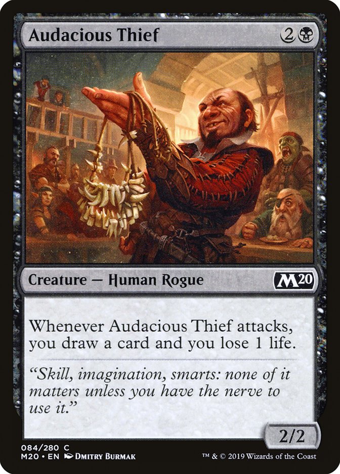 Audacious Thief [Core Set 2020] | Card Citadel