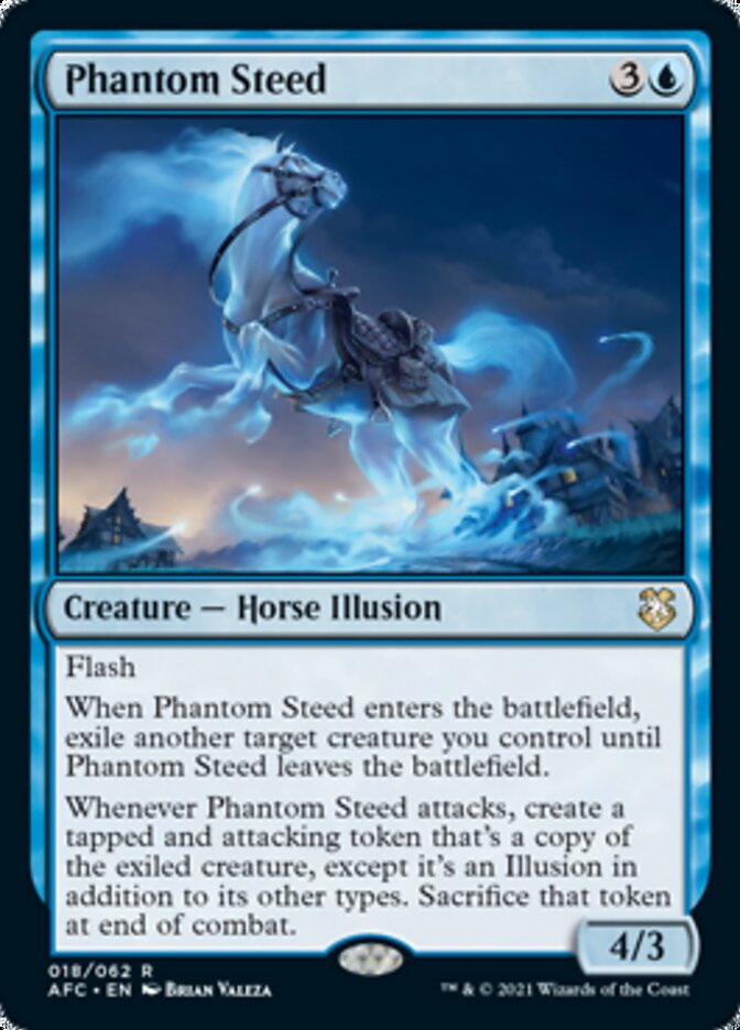 Phantom Steed [Dungeons & Dragons: Adventures in the Forgotten Realms Commander] | Card Citadel