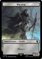 Food // Wraith Double-Sided Token [The Lord of the Rings: Tales of Middle-Earth Commander Tokens] | Card Citadel