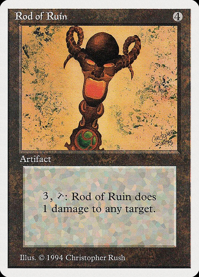 Rod of Ruin [Summer Magic / Edgar] | Card Citadel
