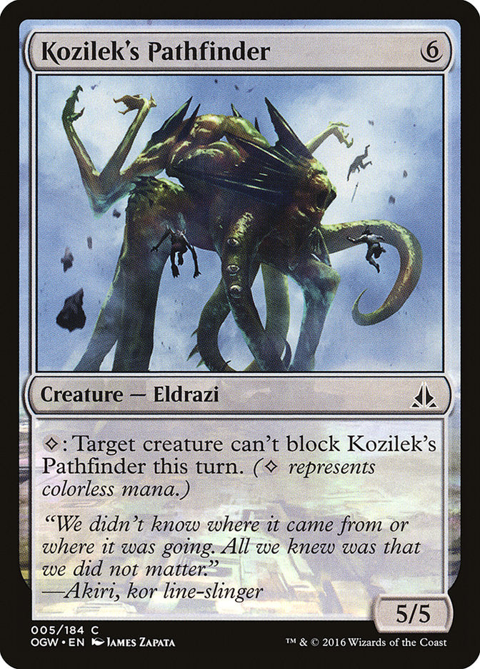 Kozilek's Pathfinder [Oath of the Gatewatch] | Card Citadel