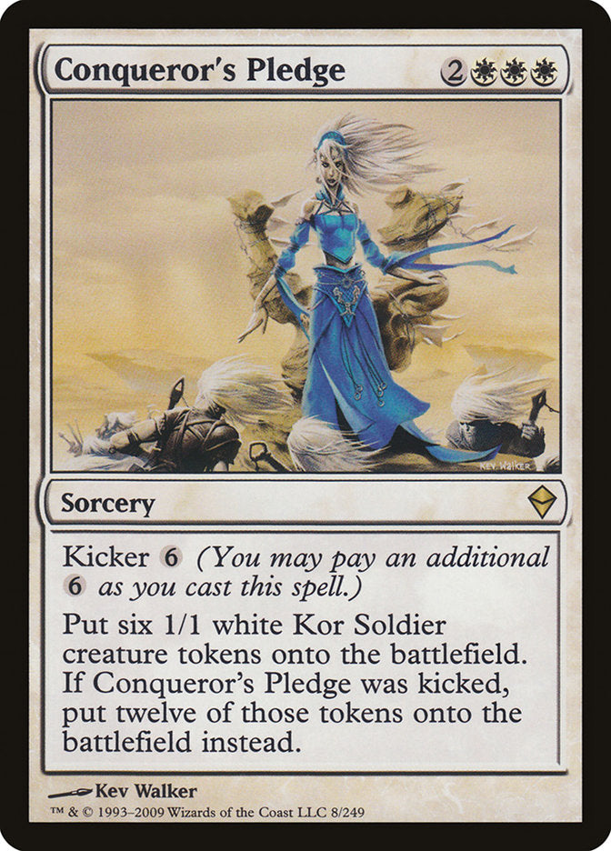Conqueror's Pledge [Zendikar] | Card Citadel