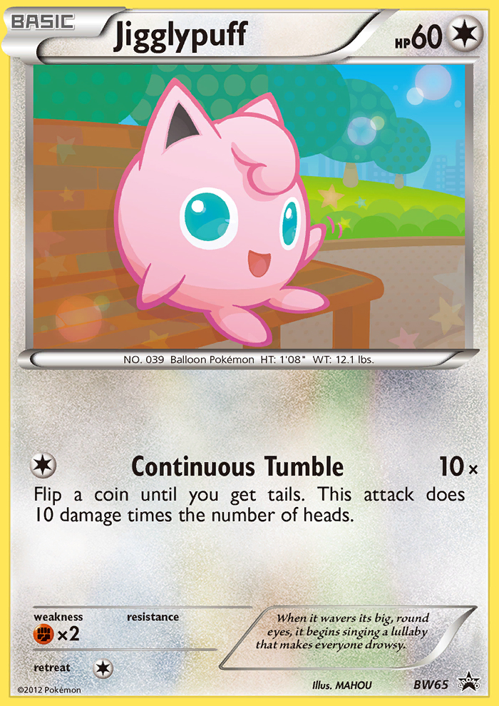 Jigglypuff (BW65) [Black & White: Black Star Promos] | Card Citadel