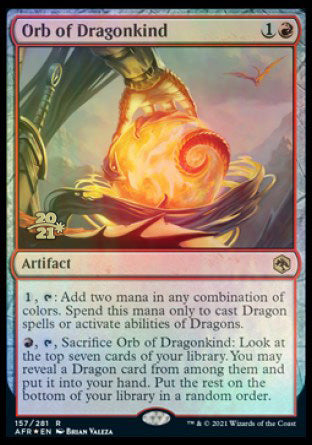 Orb of Dragonkind [Dungeons & Dragons: Adventures in the Forgotten Realms Prerelease Promos] | Card Citadel