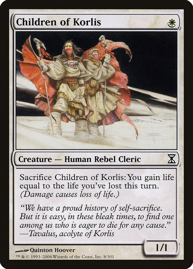 Children of Korlis [Time Spiral] | Card Citadel