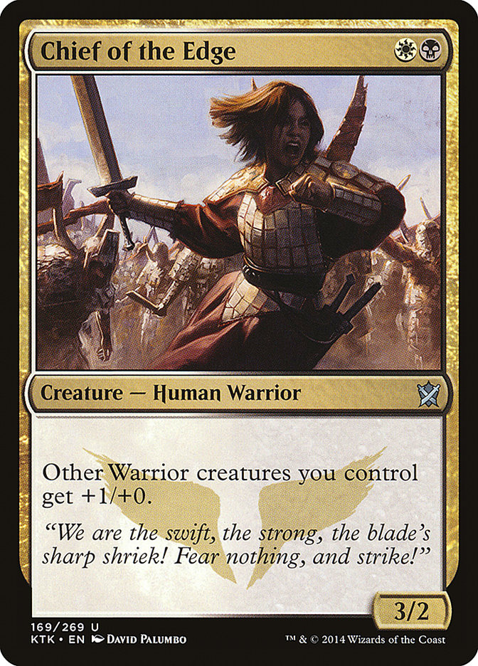 Chief of the Edge [Khans of Tarkir] | Card Citadel