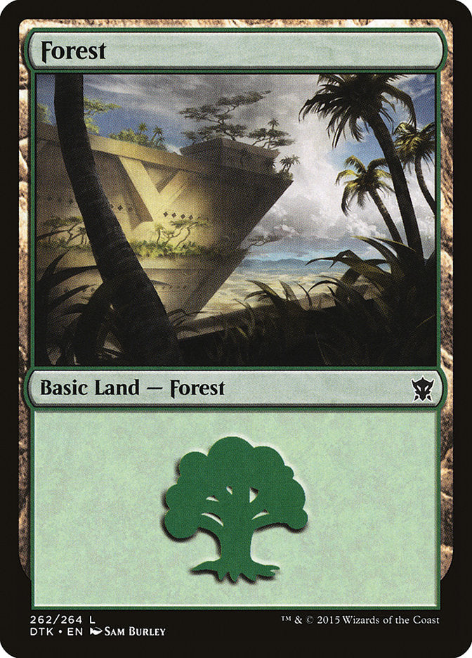 Forest (262) [Dragons of Tarkir] | Card Citadel