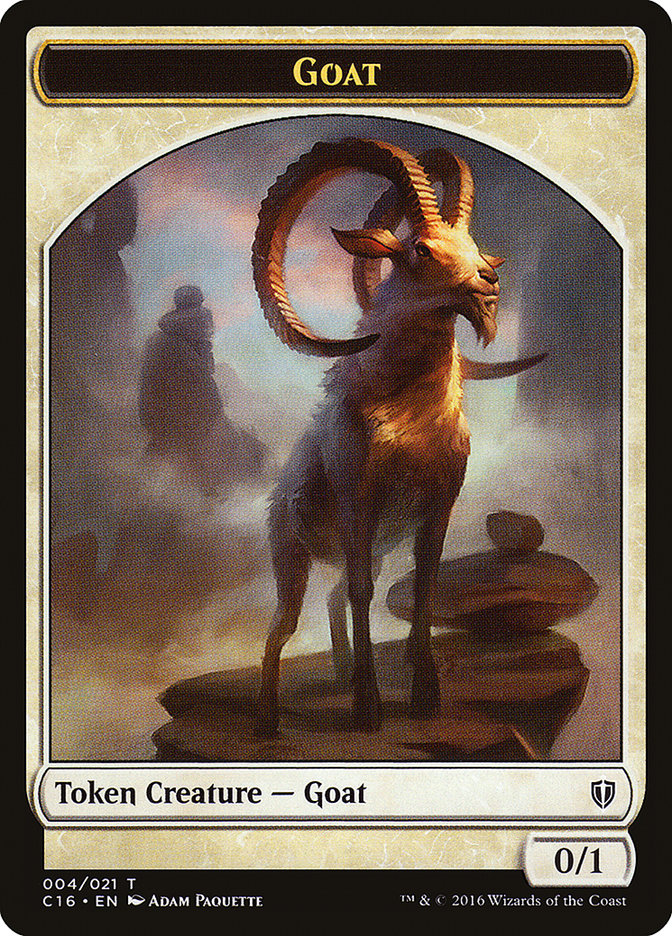 Goat [Commander 2016 Tokens] | Card Citadel