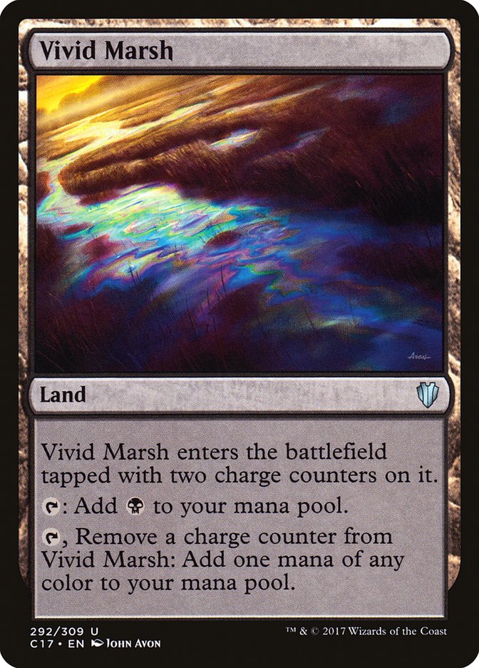 Vivid Marsh [Commander 2017] | Card Citadel