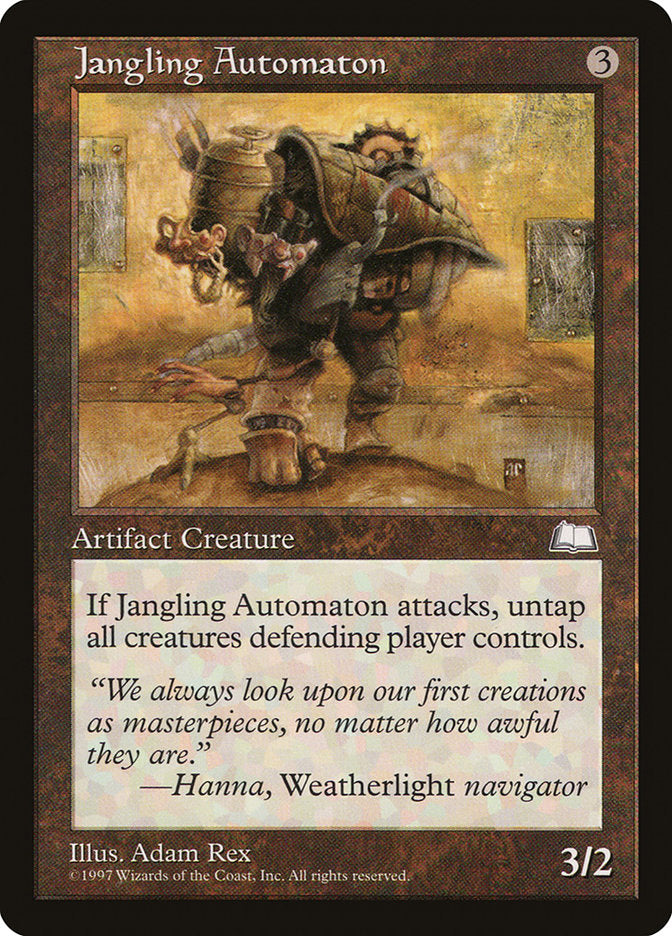 Jangling Automaton [Weatherlight] | Card Citadel