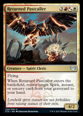 Returned Pastcaller [Strixhaven: School of Mages] | Card Citadel