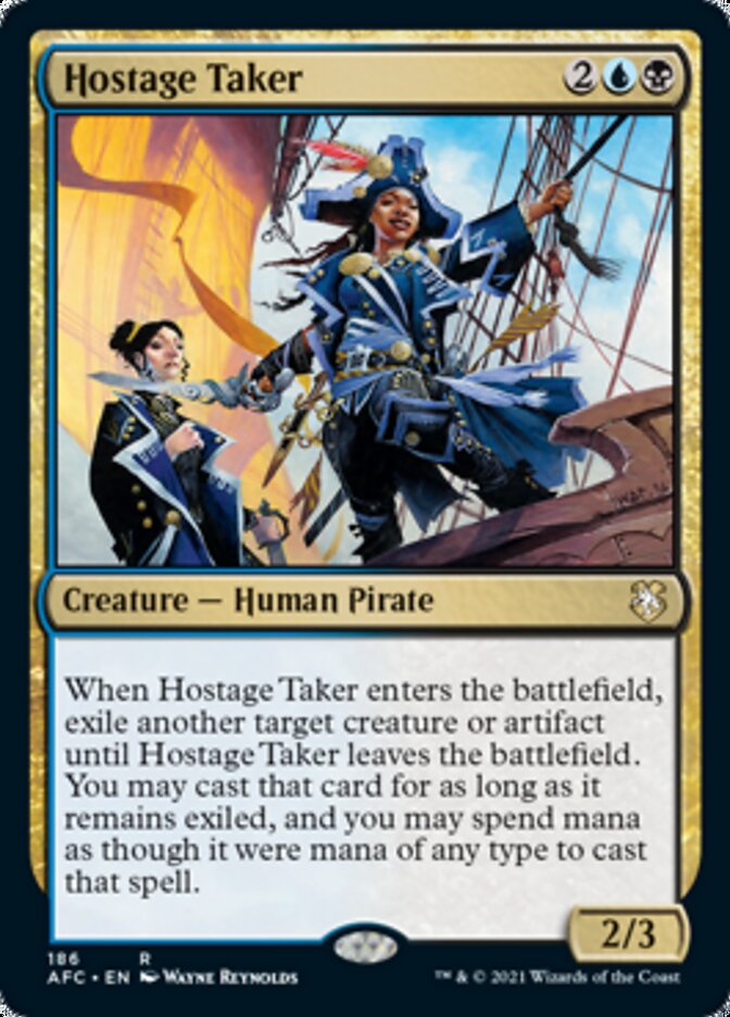 Hostage Taker [Dungeons & Dragons: Adventures in the Forgotten Realms Commander] | Card Citadel