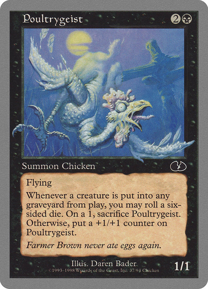 Poultrygeist [Unglued] | Card Citadel