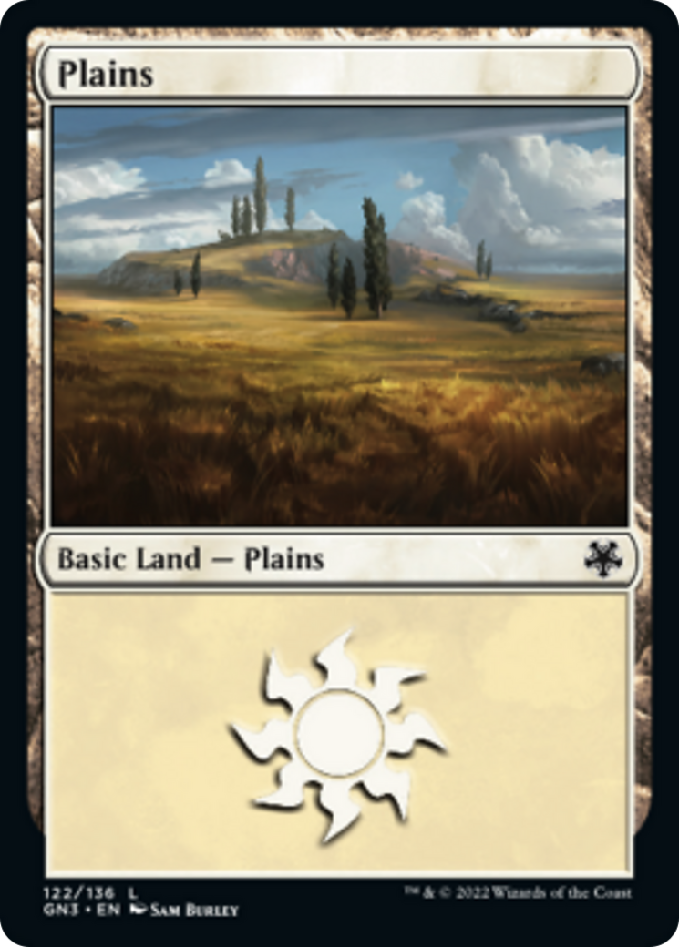 Plains (122) [Game Night: Free-for-All] | Card Citadel