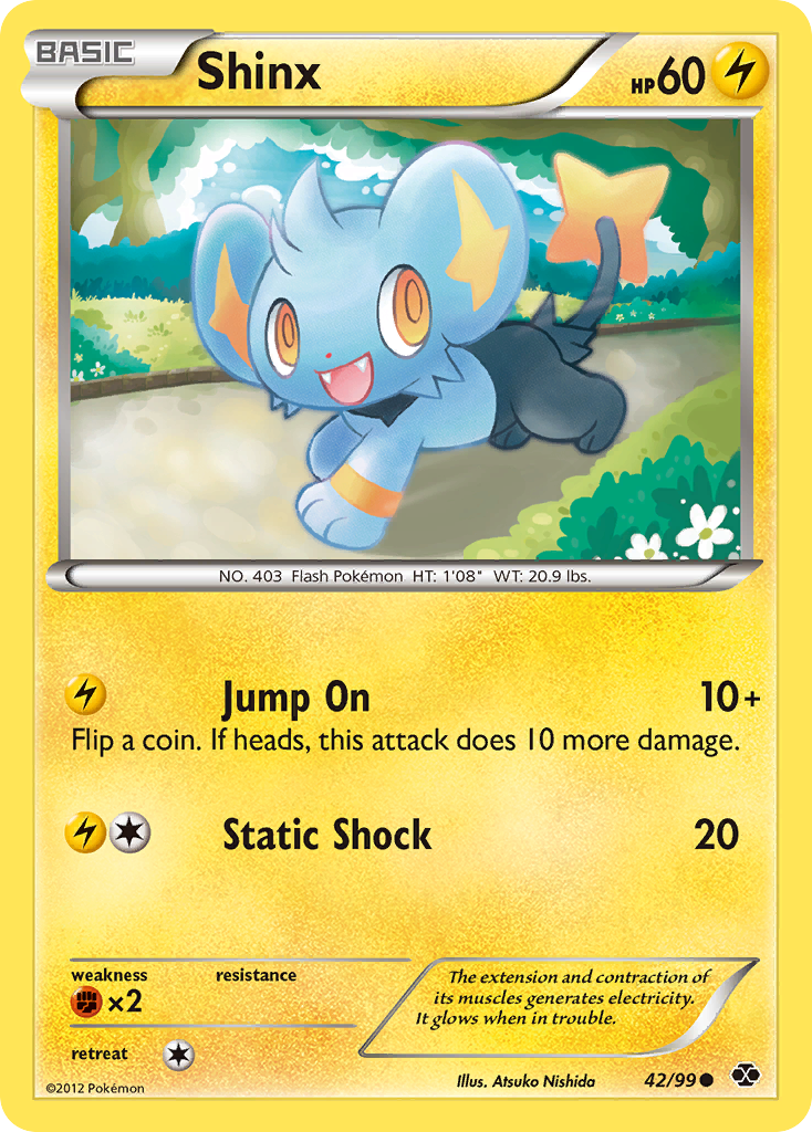 Shinx (42/99) [Black & White: Next Destinies] | Card Citadel