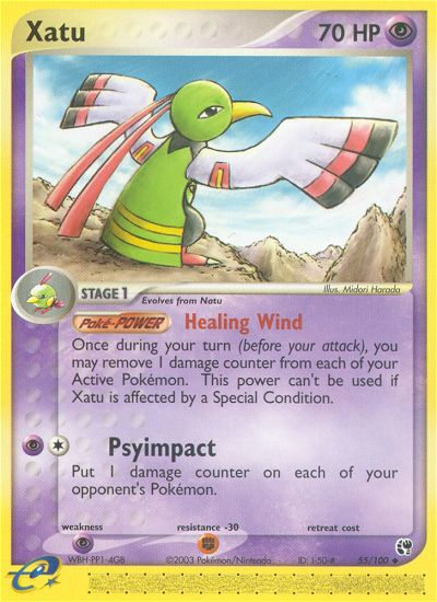 Xatu (55/100) [EX: Sandstorm] | Card Citadel