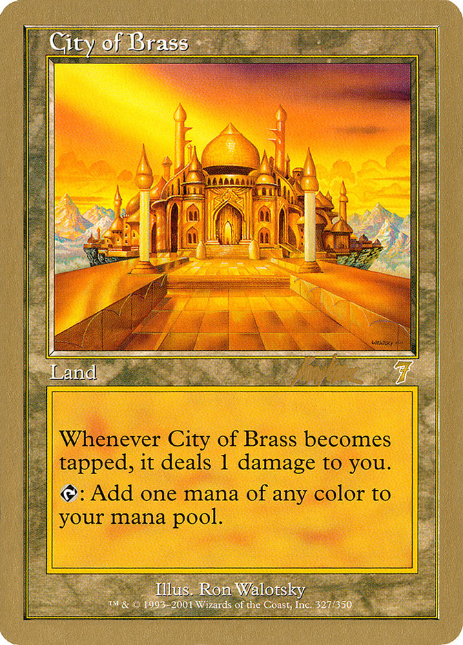 City of Brass (Brian Kibler) [World Championship Decks 2002] | Card Citadel