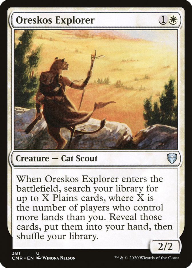 Oreskos Explorer [Commander Legends] | Card Citadel