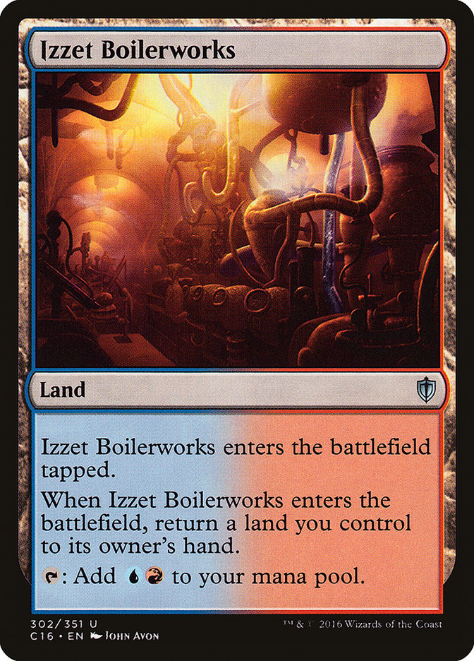 Izzet Boilerworks [Commander 2016] | Card Citadel