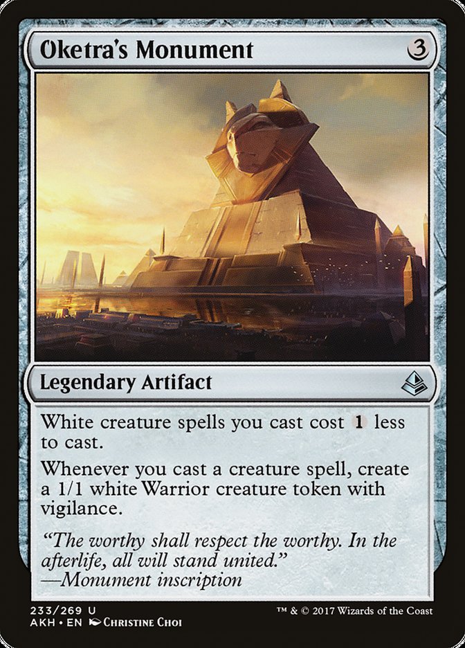 Oketra's Monument [Amonkhet] | Card Citadel