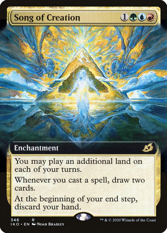 Song of Creation (Extended Art) [Ikoria: Lair of Behemoths] | Card Citadel