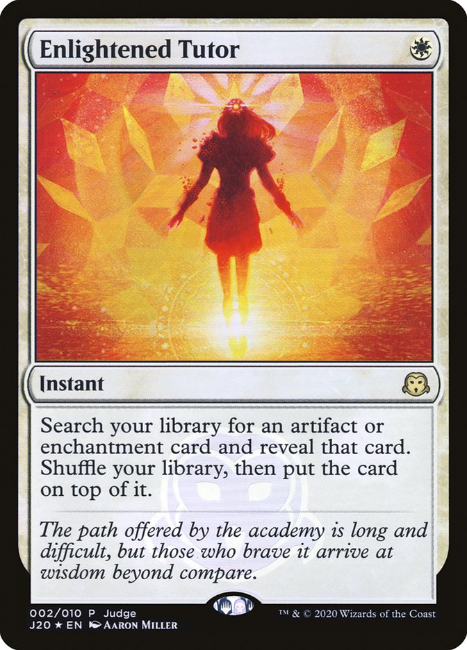 Enlightened Tutor [Judge Gift Cards 2020] | Card Citadel