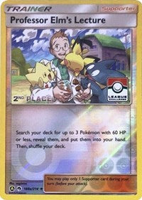 Professor Elms Lecture (188a/214) (League Promo 2nd Place) [Sun & Moon: Lost Thunder] | Card Citadel