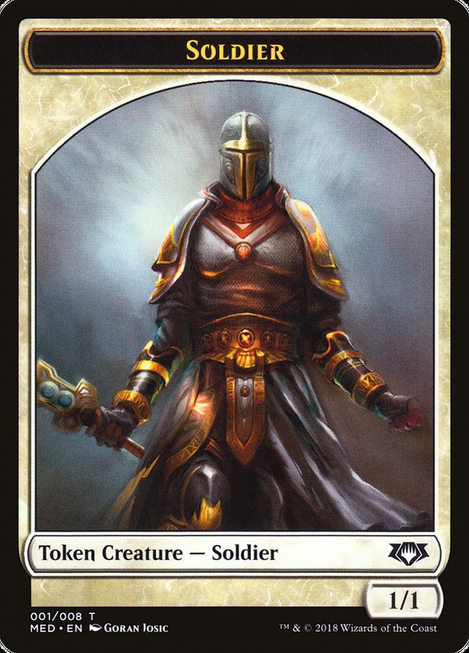 Soldier Token [Mythic Edition Tokens] | Card Citadel