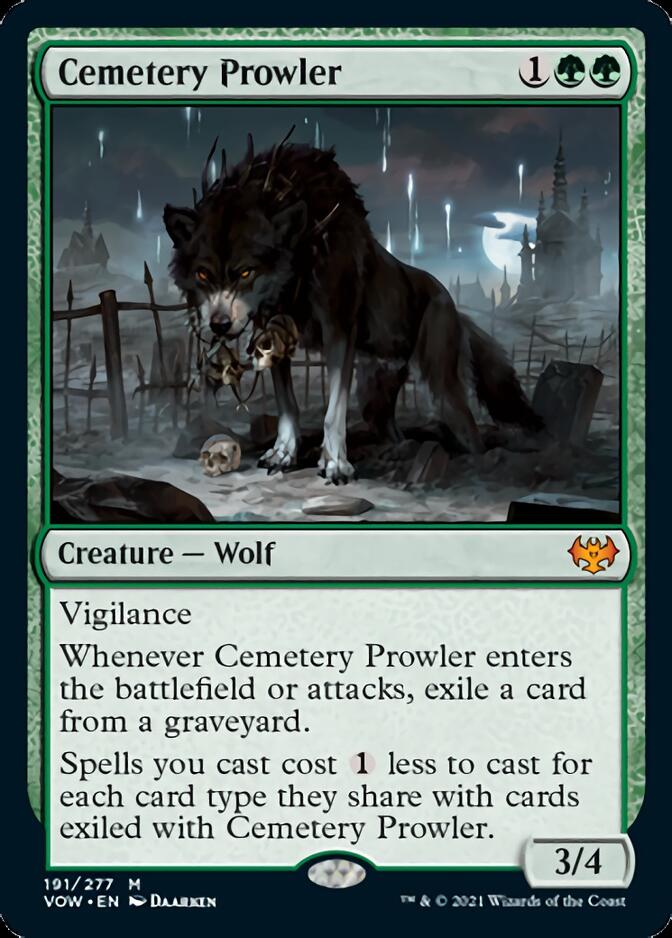 Cemetery Prowler [Innistrad: Crimson Vow] | Card Citadel