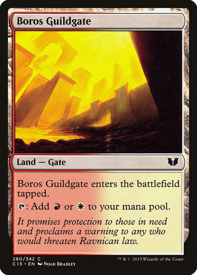 Boros Guildgate [Commander 2015] | Card Citadel