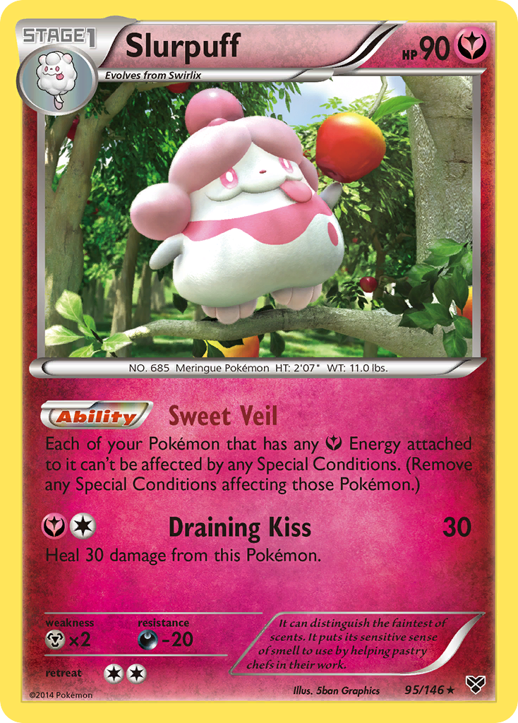 Slurpuff (95/146) [XY: Base Set] | Card Citadel