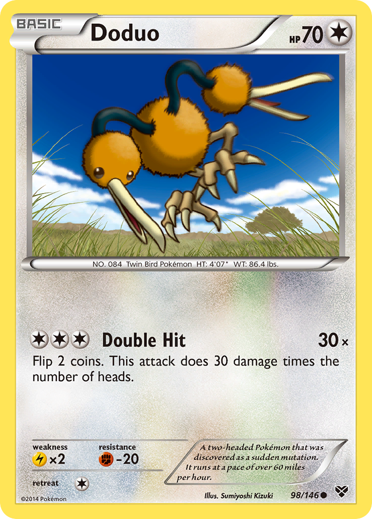 Doduo (98/146) [XY: Base Set] | Card Citadel